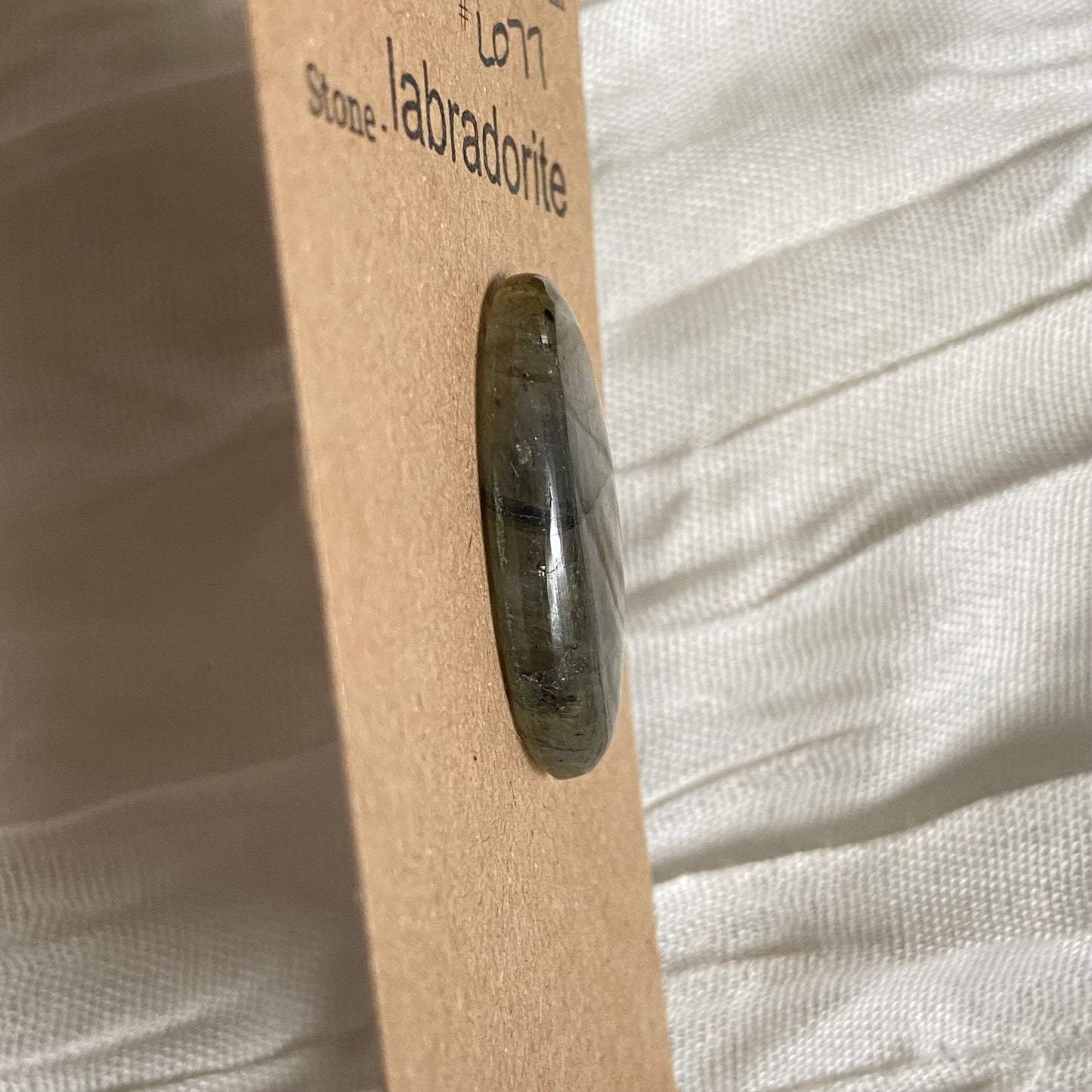 Labradorite Cabochon - L077 A9F81F41-938D-4E8D-A279-C3EC82FF6F58 Brandedandwild.com