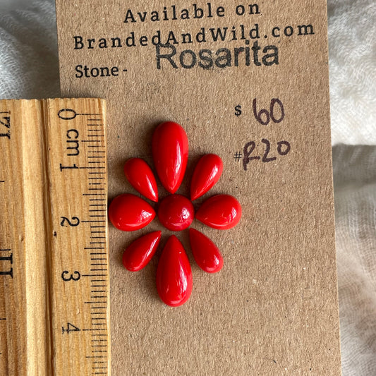 Rosarita - Cabochon - R20 AA253245-0AC7-4850-BE4E-36FAAAA2A66D Brandedandwild.com