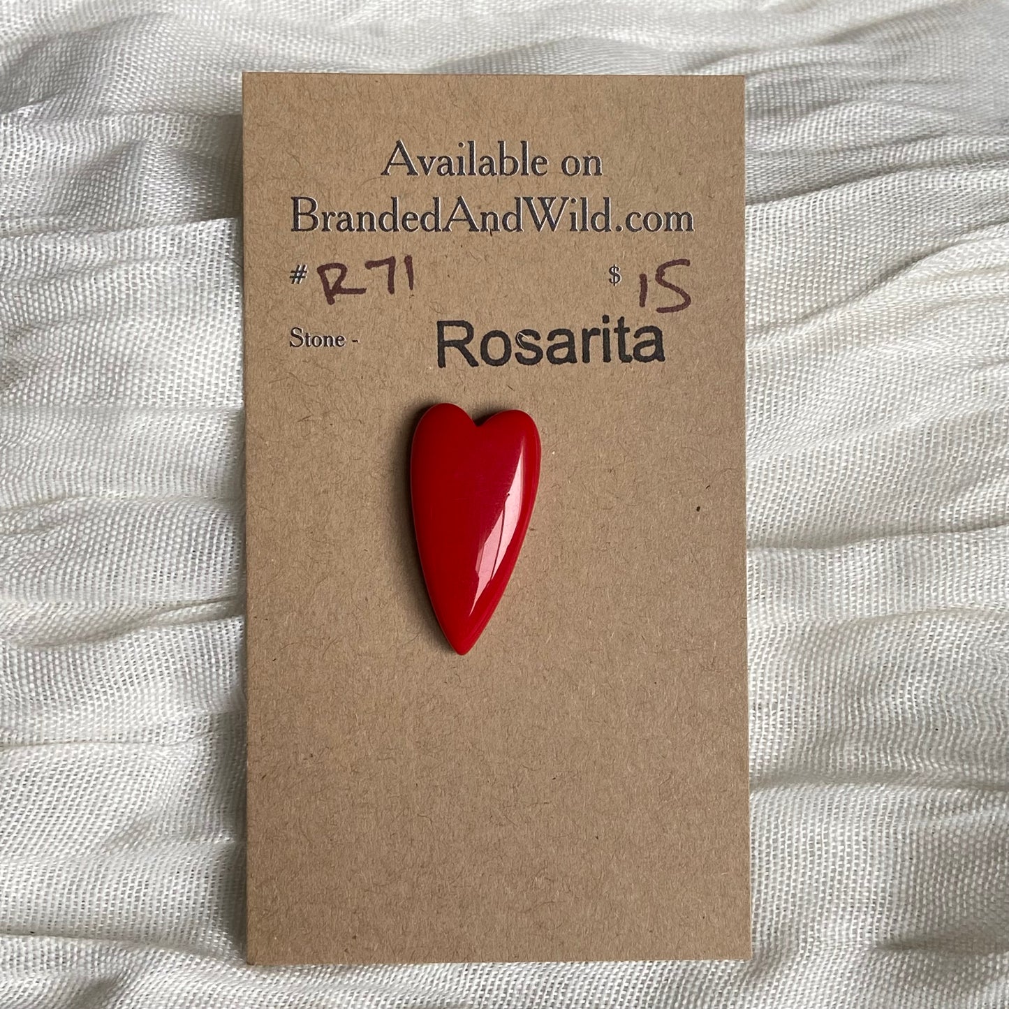 Rosarita - Cabochon - R71 AA2A7AFA-CA00-4042-93BE-E34EA52685A9 Brandedandwild.com