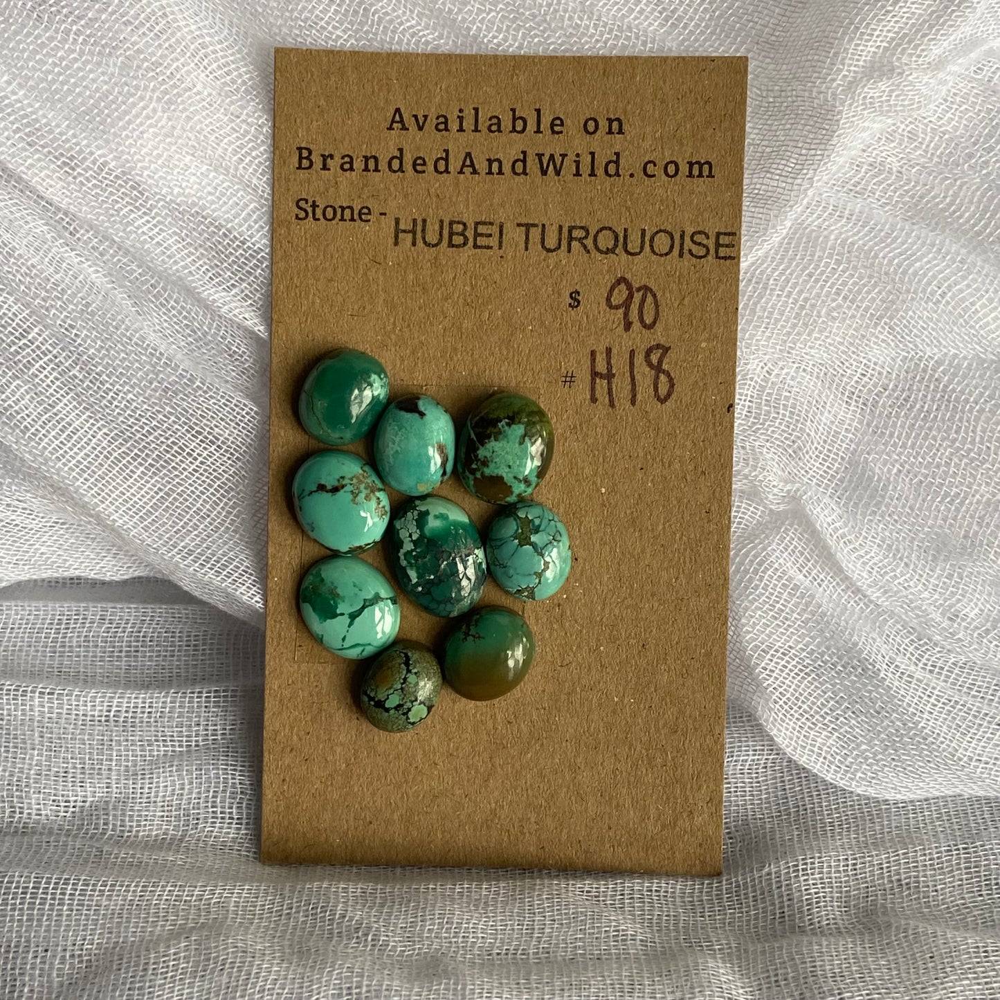 Hubei Turquoise Cabochon - H18