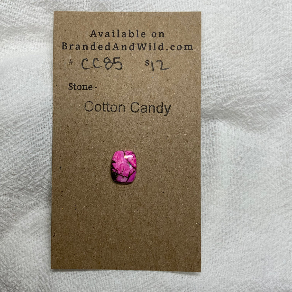 Cotton Candy Cabochon - CC85 AA644D4D-A61E-4609-BE5A-1B740ECA6EE1 Brandedandwild.com