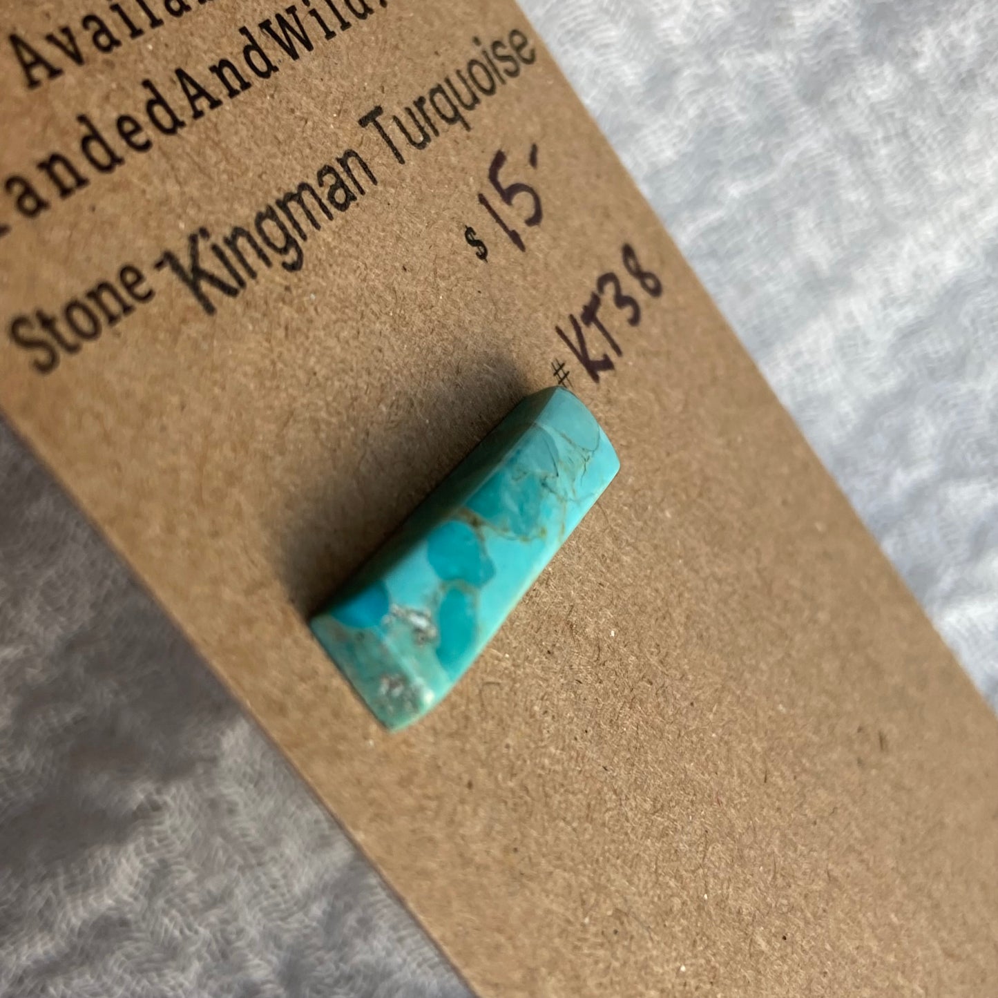 Kingman Turquoise Cabochon - KT38
