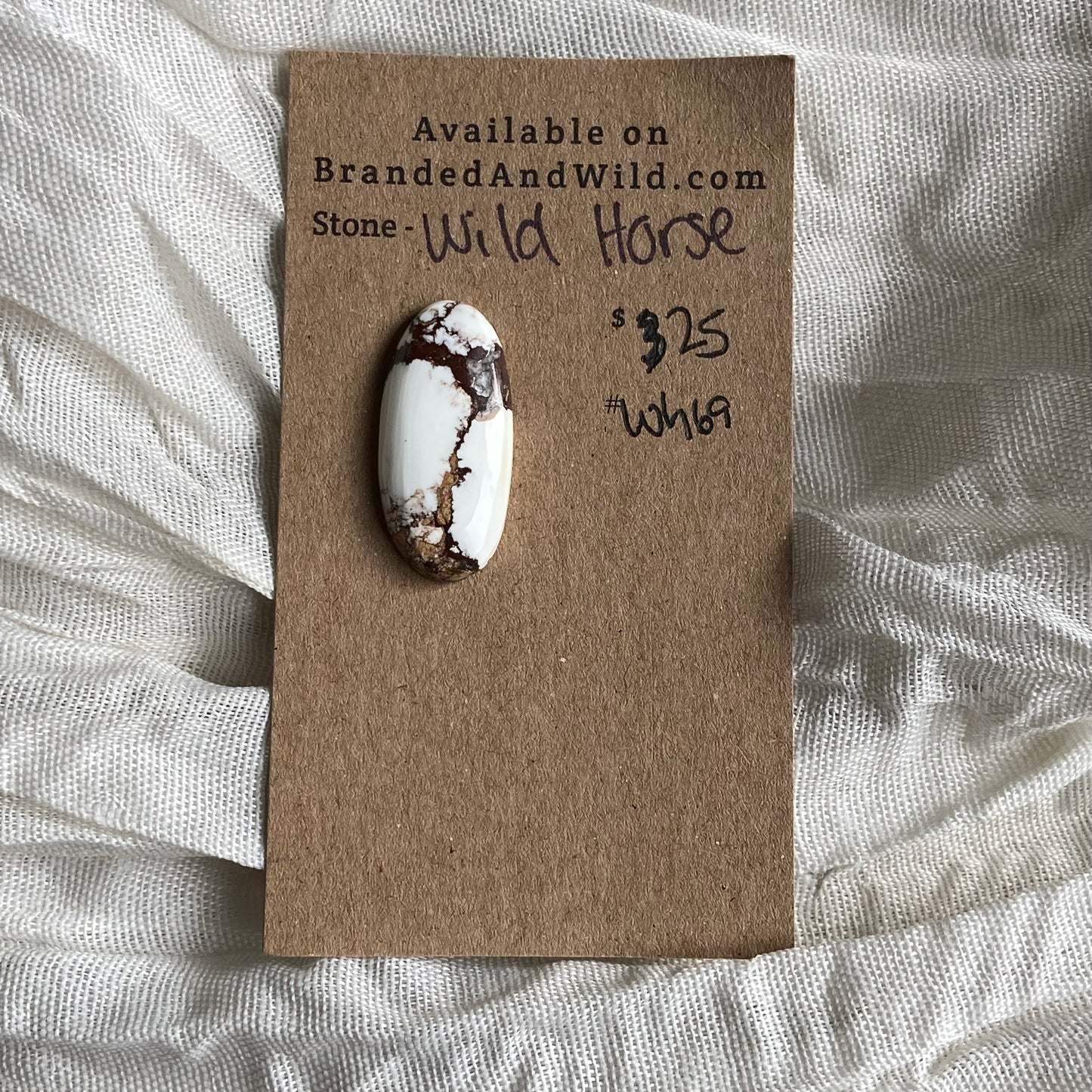 Wild Horse Cabochon - WH69 AA912189-B922-4E3D-9629-27A50C637337 Brandedandwild.com