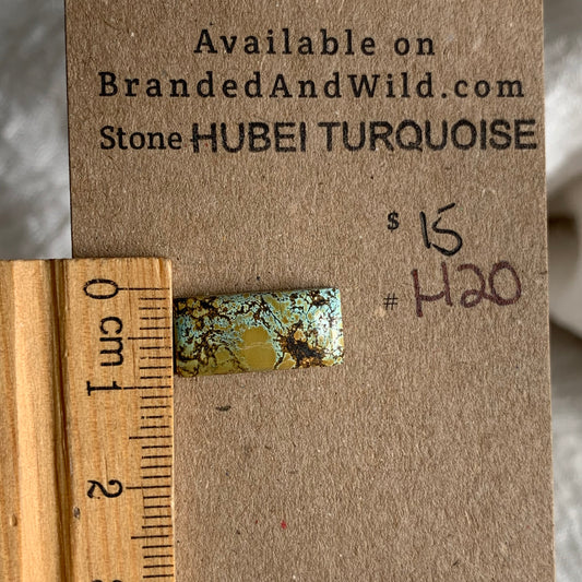 Hubei Turquoise Cabochon - H20