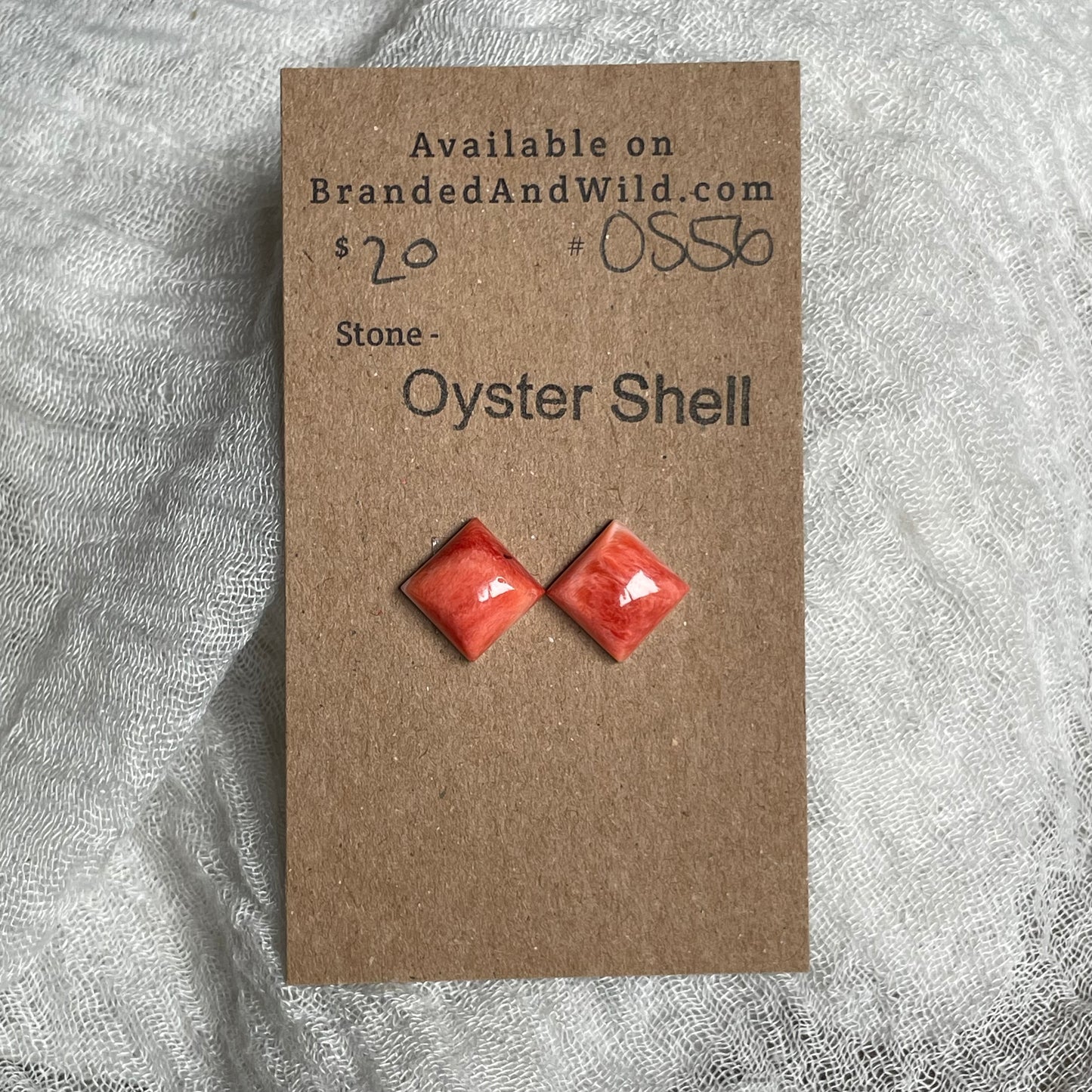 Oyster Shell Cabochon - OS56