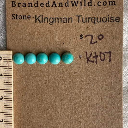 Kingman Turquoise Cabochon - KT07