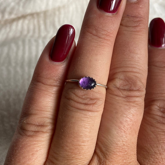 Sterling Silver Ring - R62 Size - 6