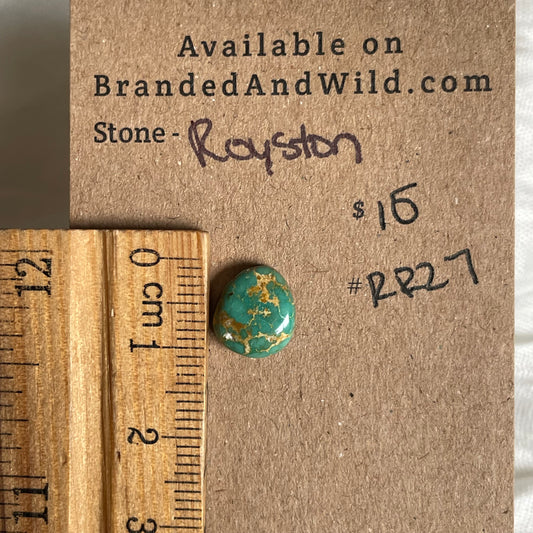 Royston Ribbon Turquoise Cabochon RR27 AB3110FF-5BD2-46D8-B972-0C382BFD4A0B Brandedandwild.com