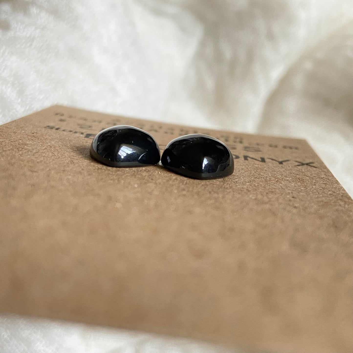 Black Onyx Cabochon - B051 AB4110DF-06D9-4BCC-93B8-F21EC42ADE0B Brandedandwild.com