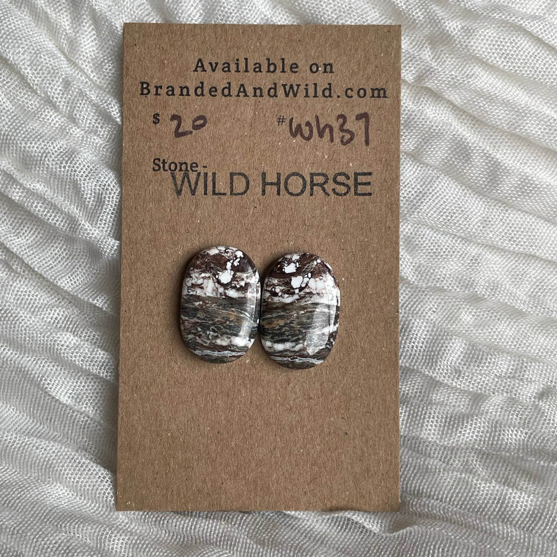 Wild Horse Cabochon - WH37 AB4992EB-B7A4-4395-84DA-9E24AF2F99E9 Brandedandwild.com