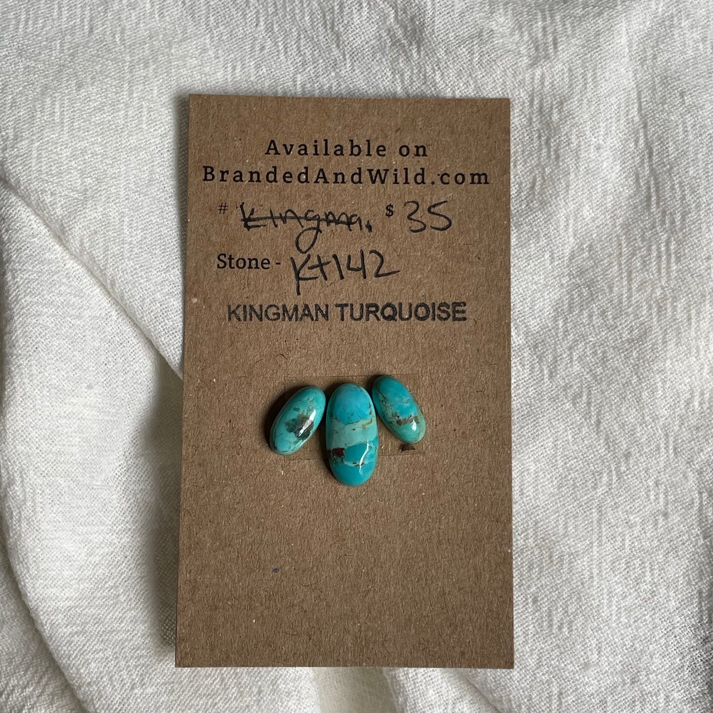 Kingman Turquoise Cabochon - KT142