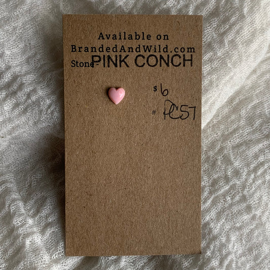 Pink Conch Cabochon - PC61