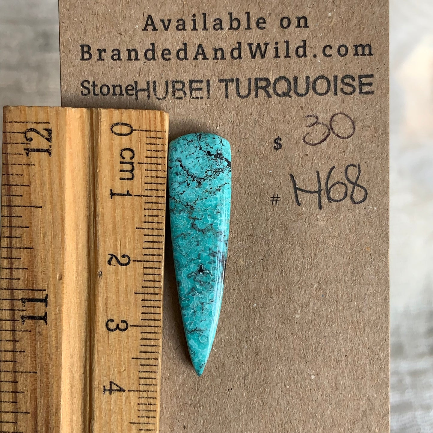 Hubei Turquoise Cabochon - H68