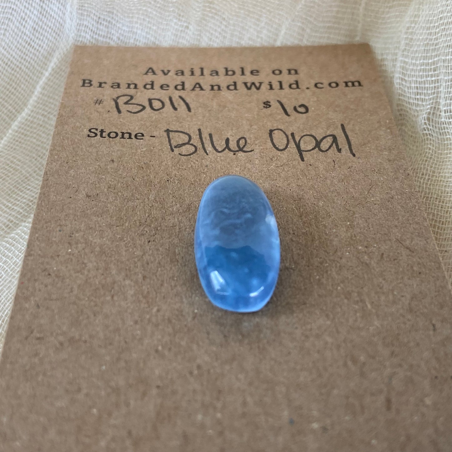 Blue Opal Cabochon - B011