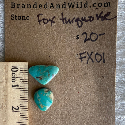 Fox Turquoise Cabochon - FX01