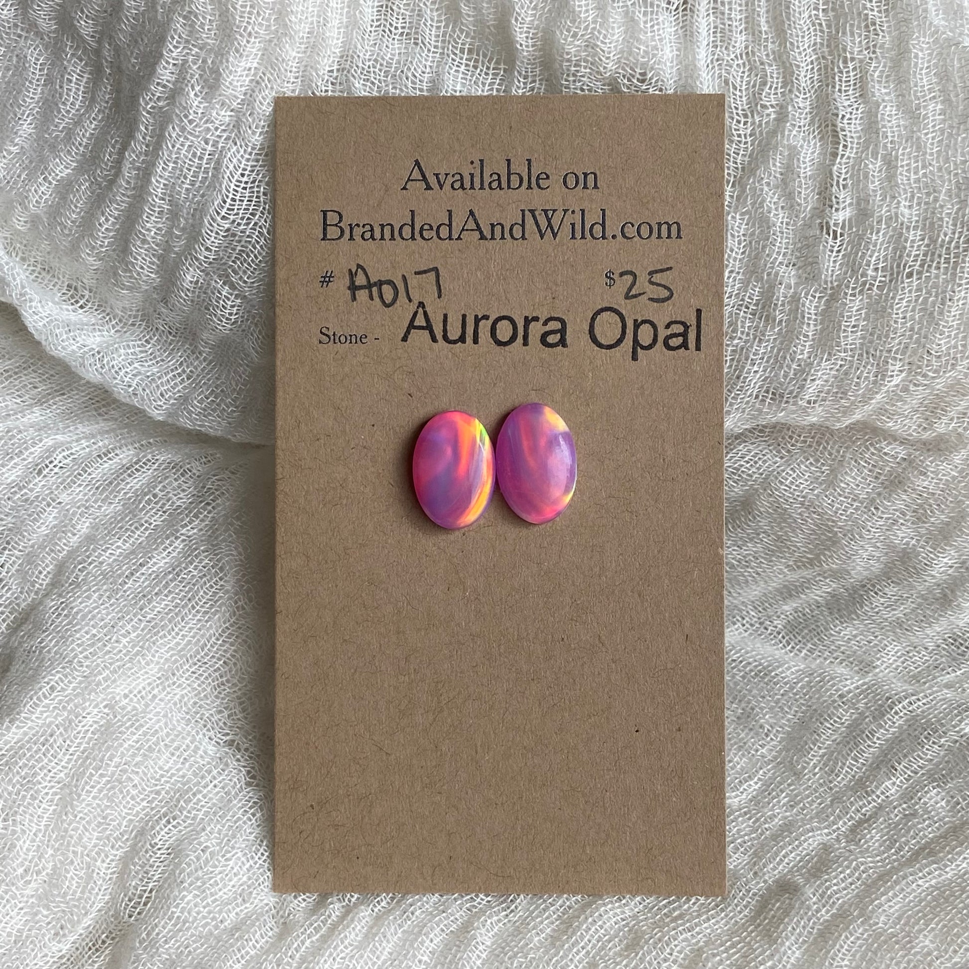 Aurora Opal Cabochon - A017 AC35BDF8-E022-4CE9-A34F-3F5F266155A1 Brandedandwild.com