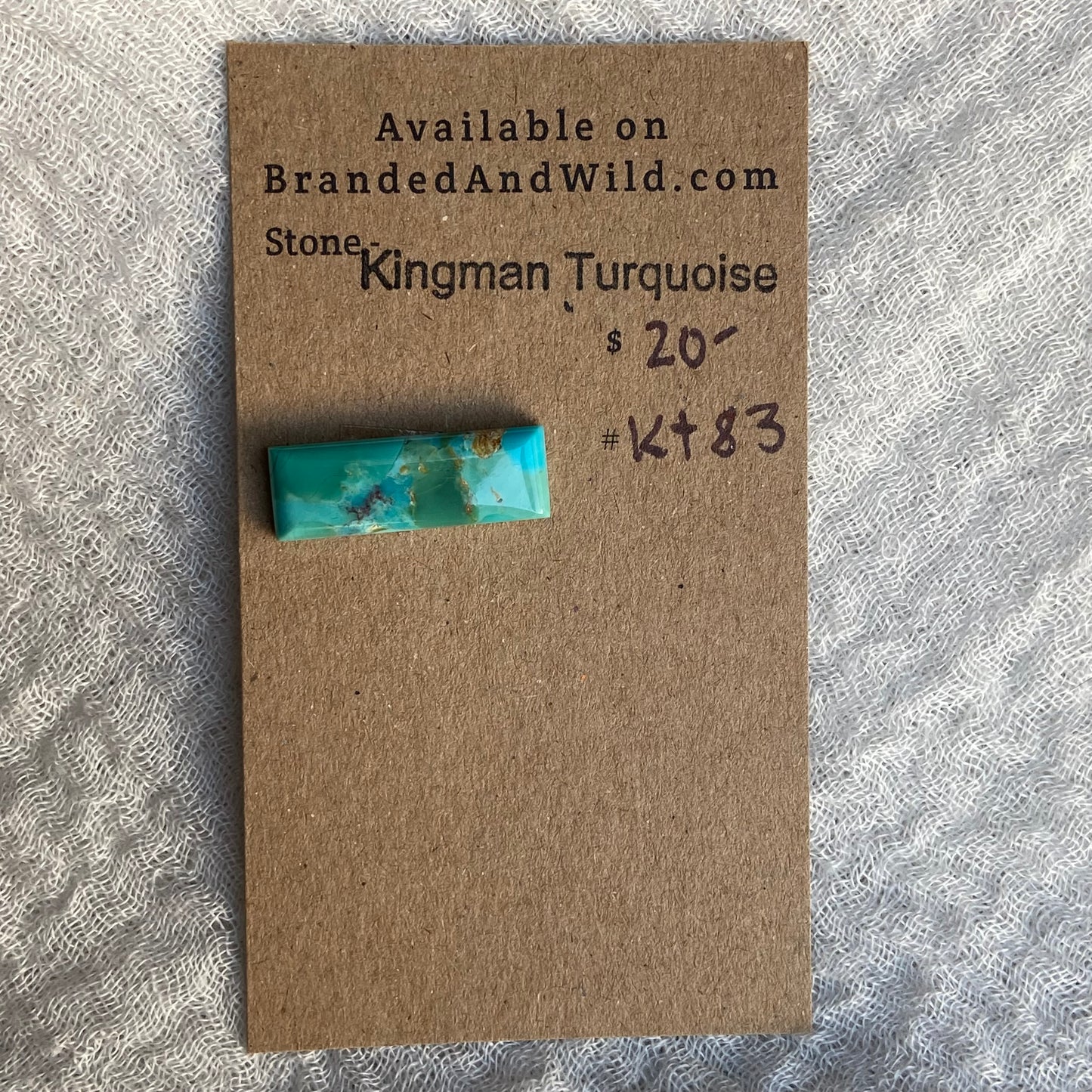 Kingman Turquoise Cabochon - KT83