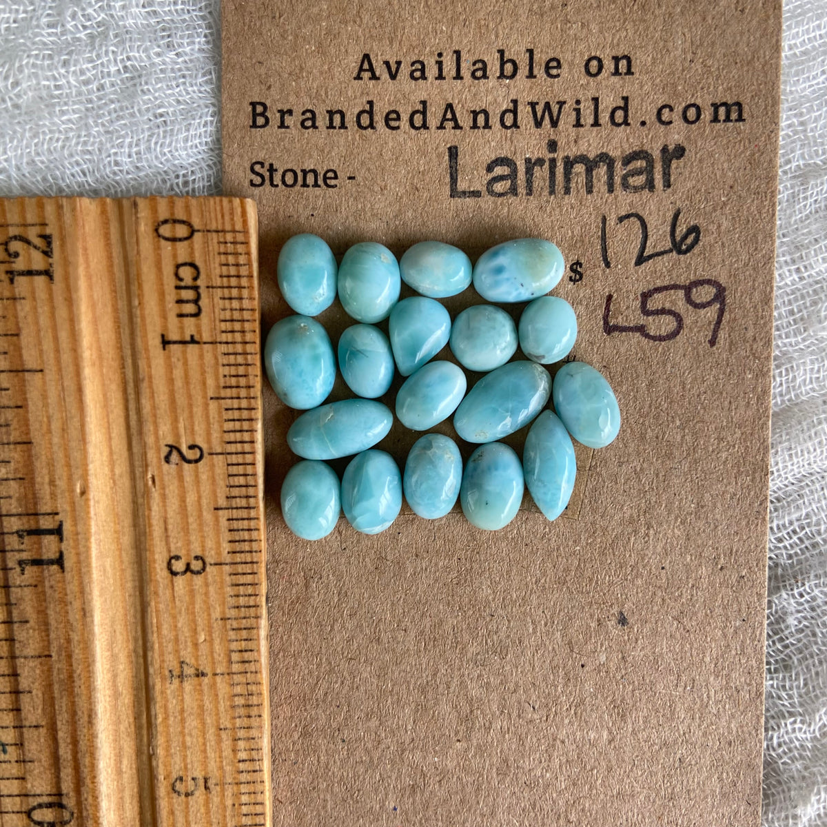 Larimar Cabochon - L59