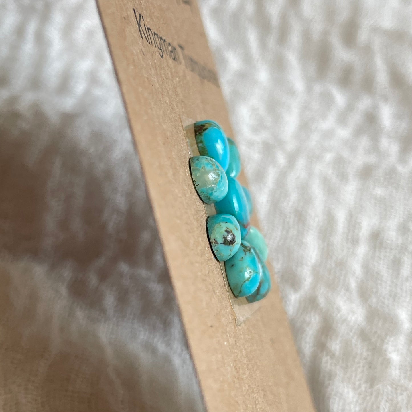 Kingman Turquoise Cabochon - KT24 AC7E879B-781C-44AE-B74F-64423048BA6B Brandedandwild.com
