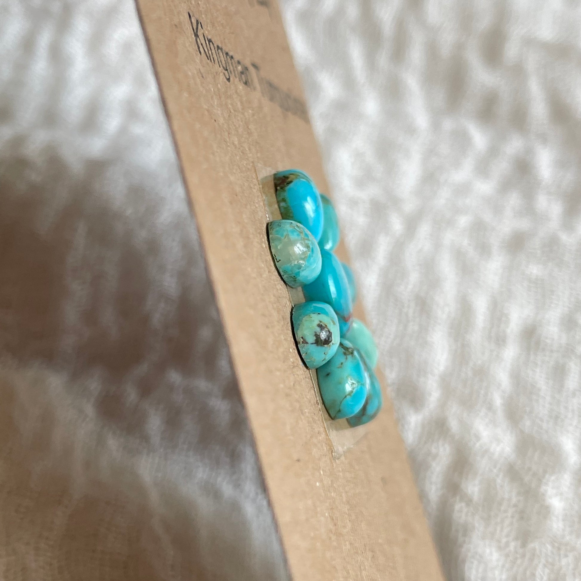 Kingman Turquoise Cabochon - KT24 AC7E879B-781C-44AE-B74F-64423048BA6B Brandedandwild.com