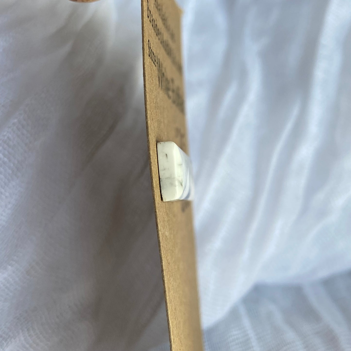 White Buffalo Cabochon - WB86