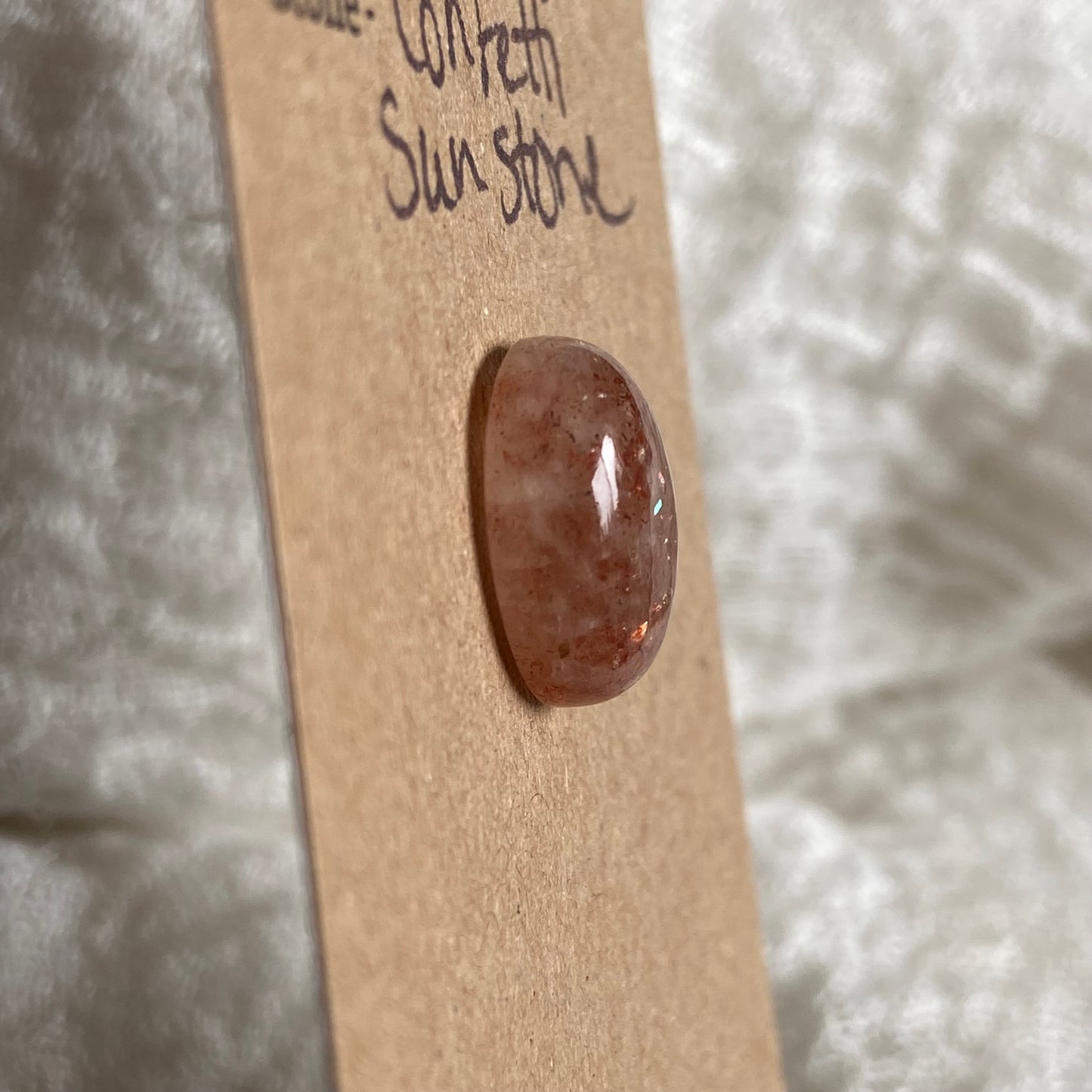 Confetti Sunstone Cabochon - CS09 ACD47366-02AF-4D33-AF59-E216FB1C7B93 Brandedandwild.com