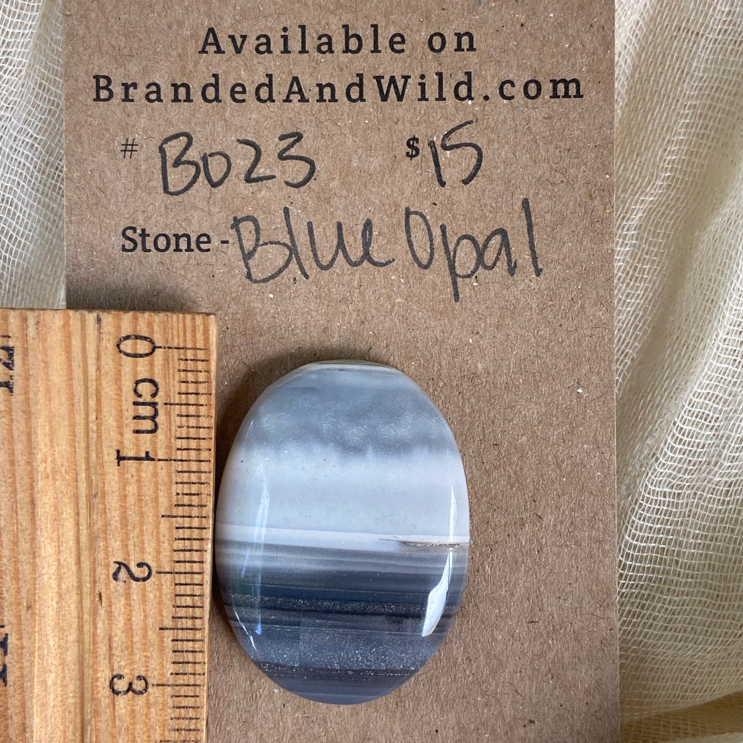 Blue Opal Cabochon - B023