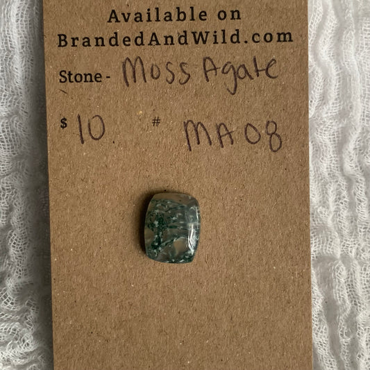 Moss Agate Cabochon- MA09