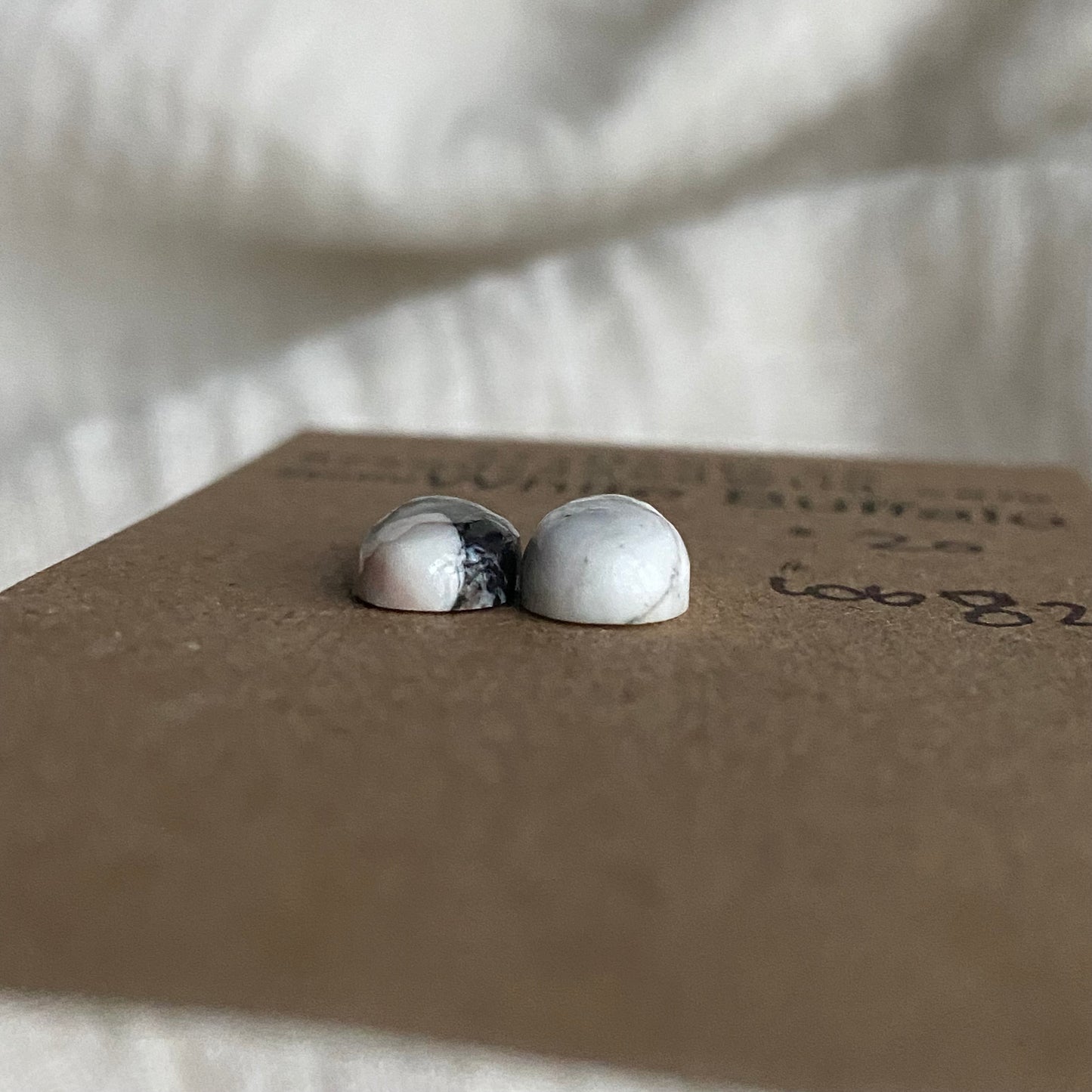 White Buffalo Cabochon - WB82