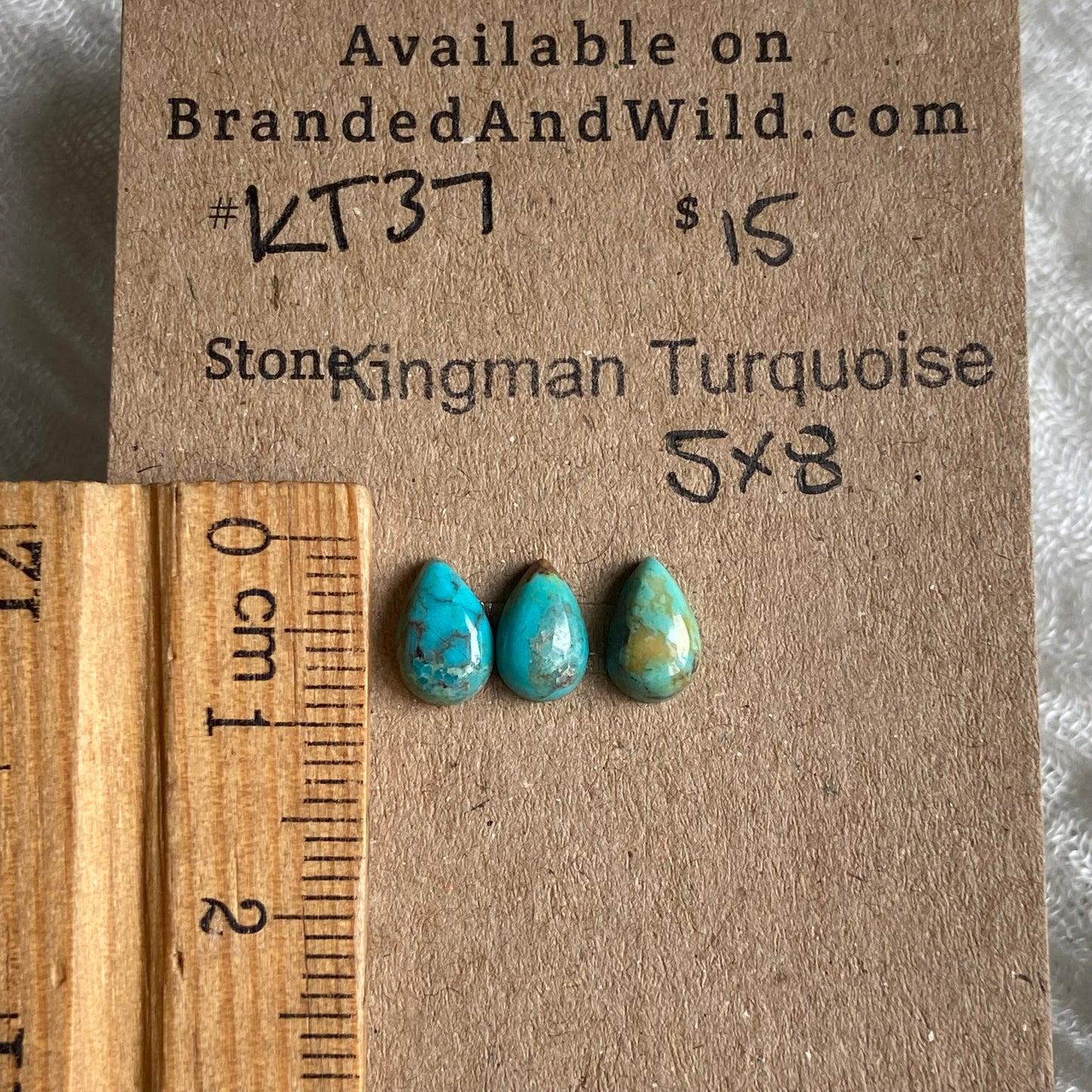 Kingman Turquoise Cabochon - KT37