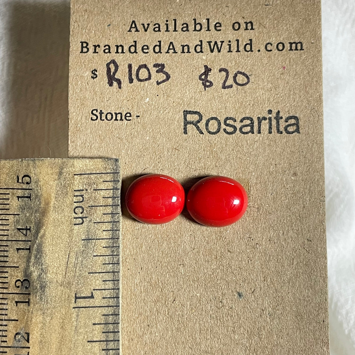 Rosarita - Cabochon - R103 AD302ED9-35B8-4844-B507-25A0F50BAF36 Brandedandwild.com