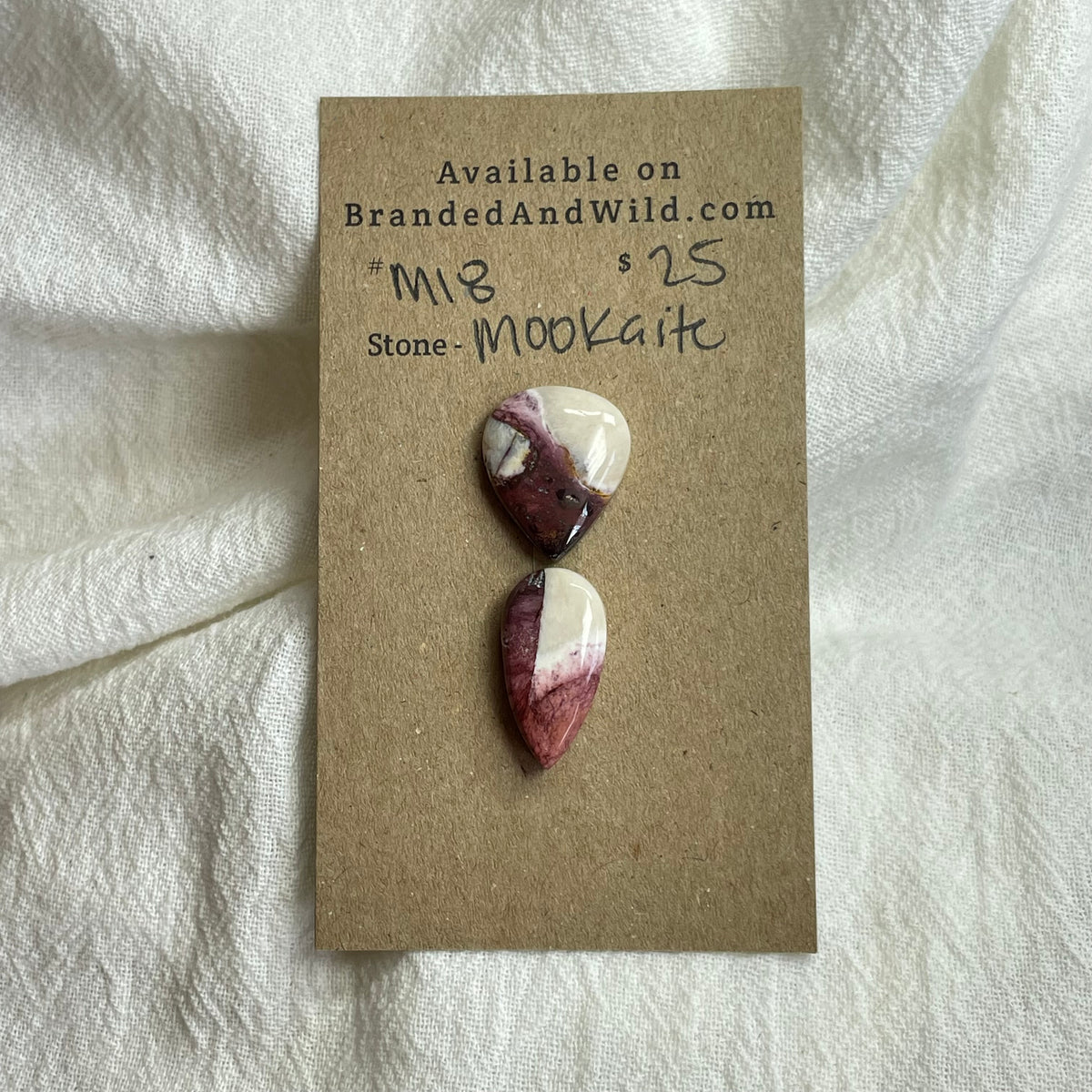 Mookaite Cabochon- M18 AD50641A-B411-42F3-A3BE-F456AD1F1421 Brandedandwild.com