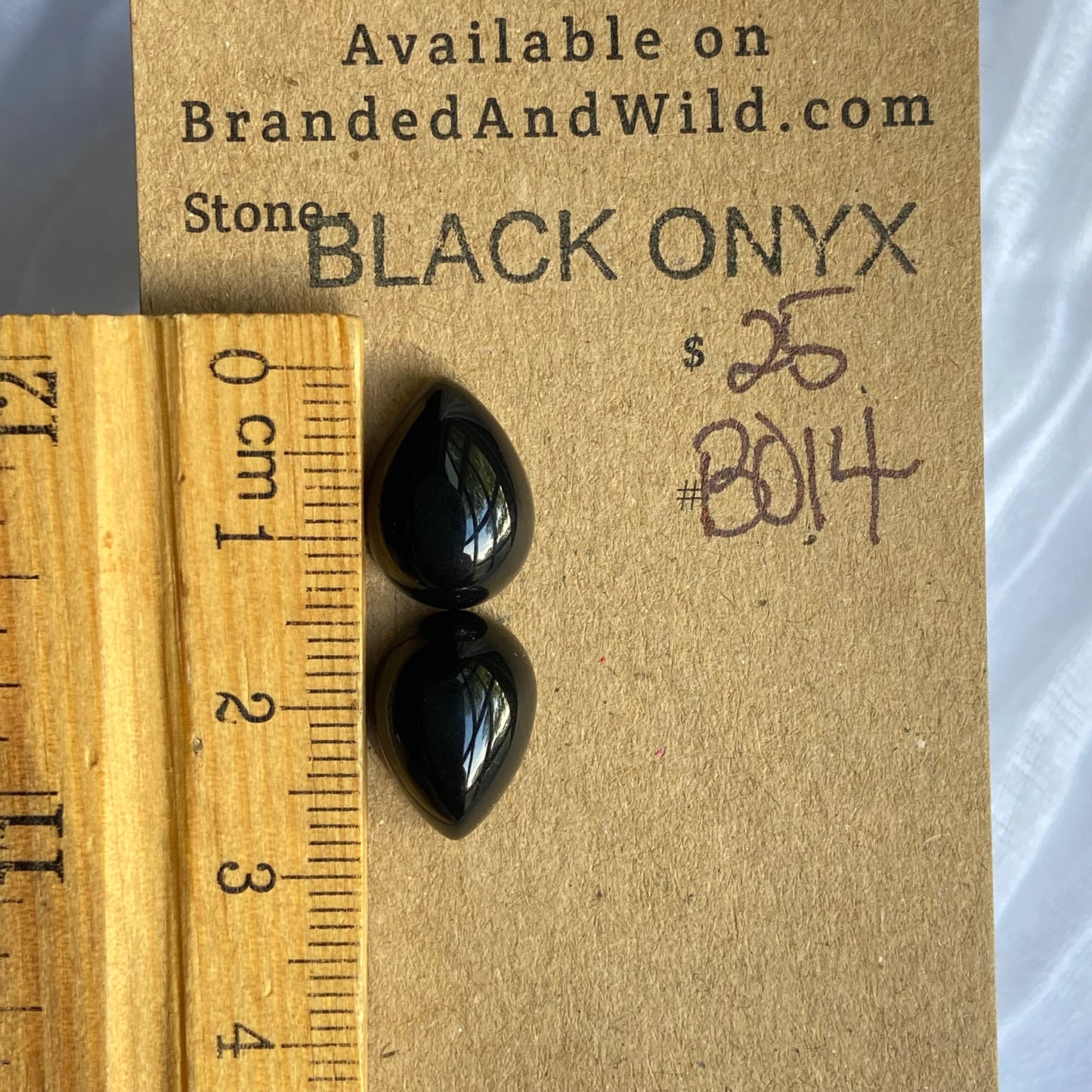 Black Onyx - Cabochon - BO14