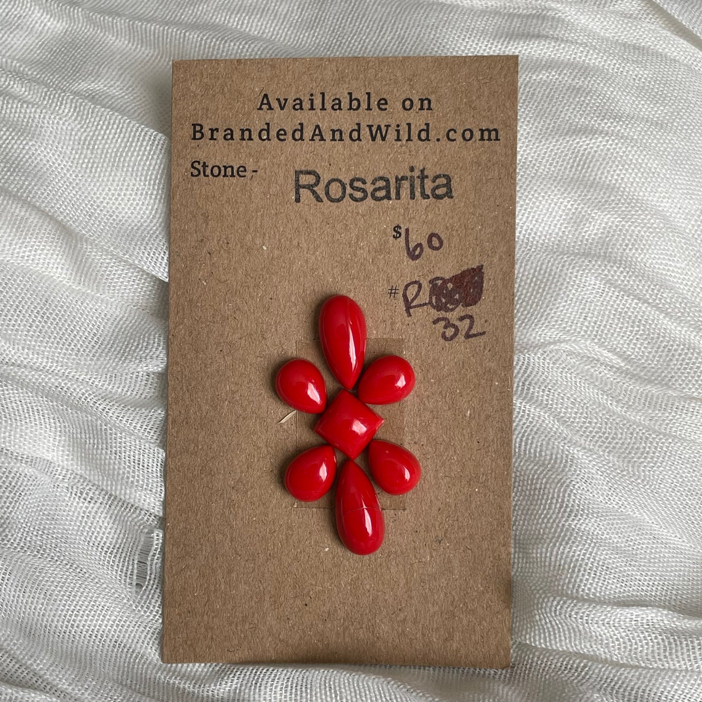 Rosarita - Cabochon - R32 AD9B5877-AF9F-40AF-A318-4BD36C3C7A77 Brandedandwild.com