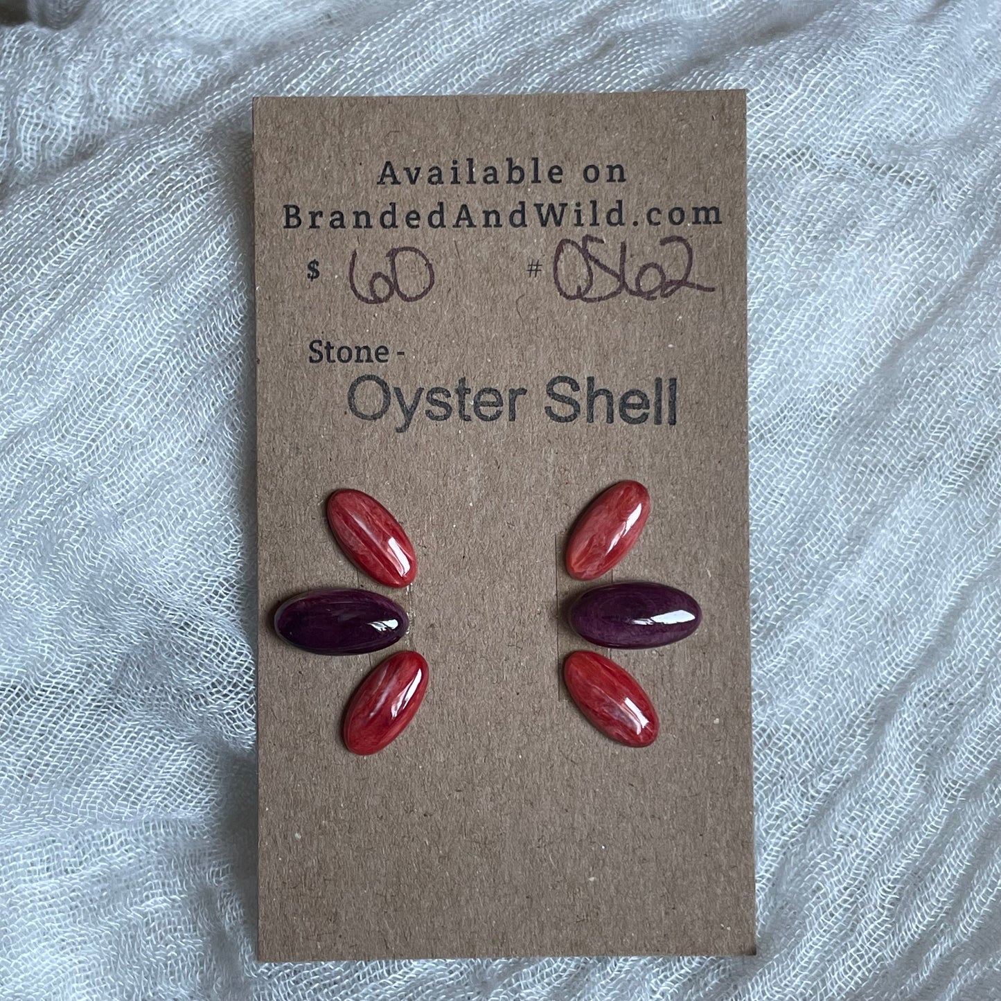 Oyster Shell Cabochon - OS62
