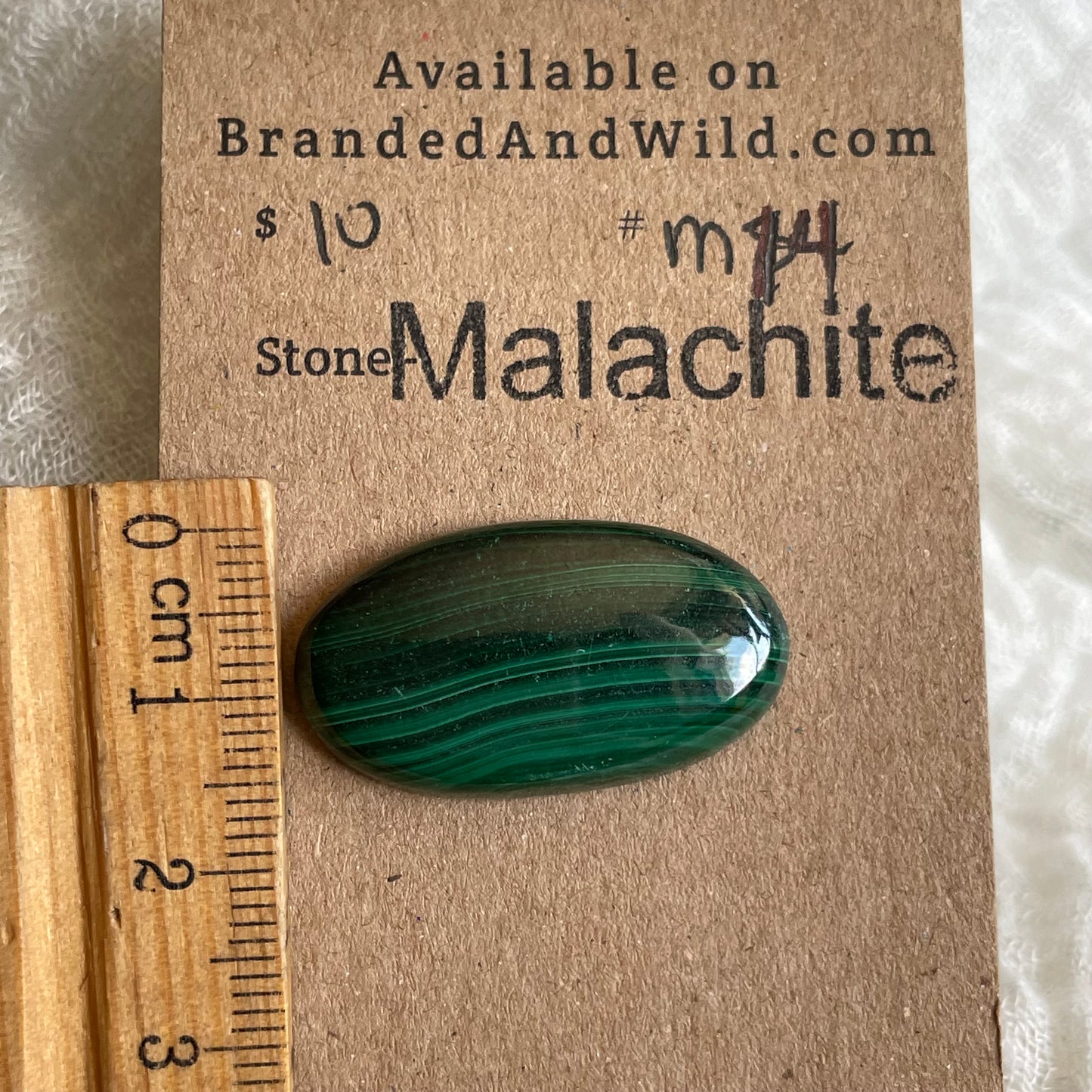 Malachite Cabochon - M14
