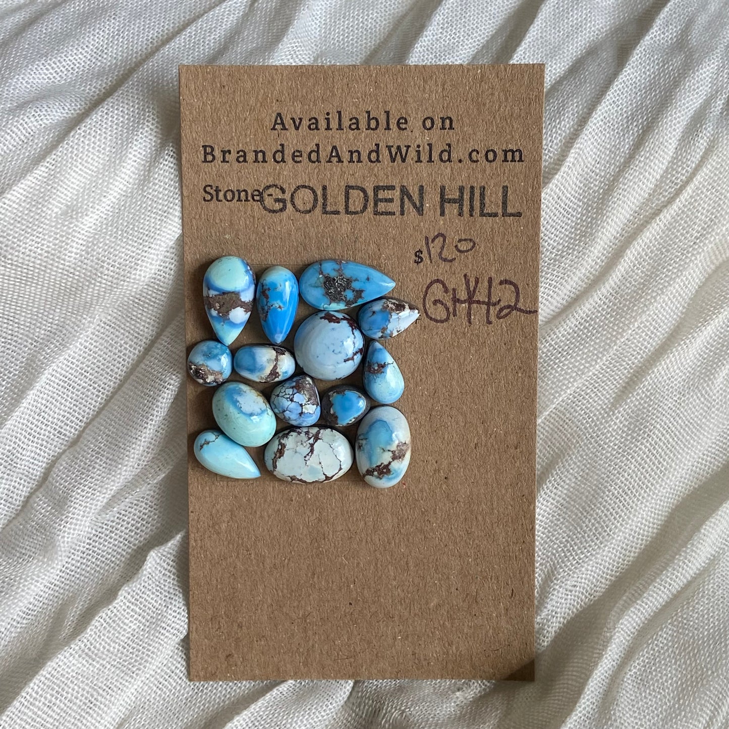 Golden Hill Cabochon - GH42 ADC50C20-31AB-4751-AED0-4CB2F2A25603 Brandedandwild.com