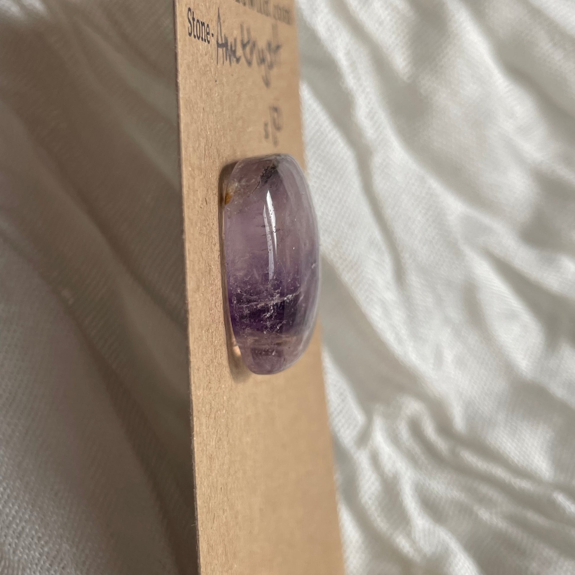 Amethyst Cabochon - A10 ADCDBDF9-B1D0-422B-9E9E-67A0494D6224 Brandedandwild.com