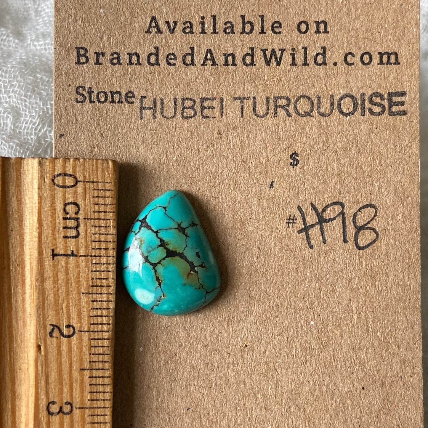 Hubei Turquoise Cabochon - H98