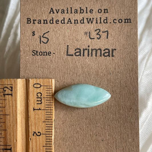 Larimar Cabochon - L37