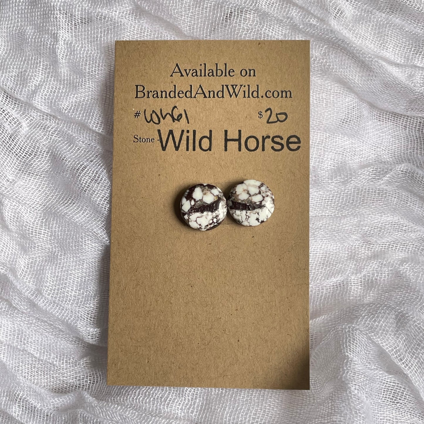 Wild Horse Cabochon - WH61 AE1F6066-5530-47D7-86D5-BAFB43430505 Brandedandwild.com