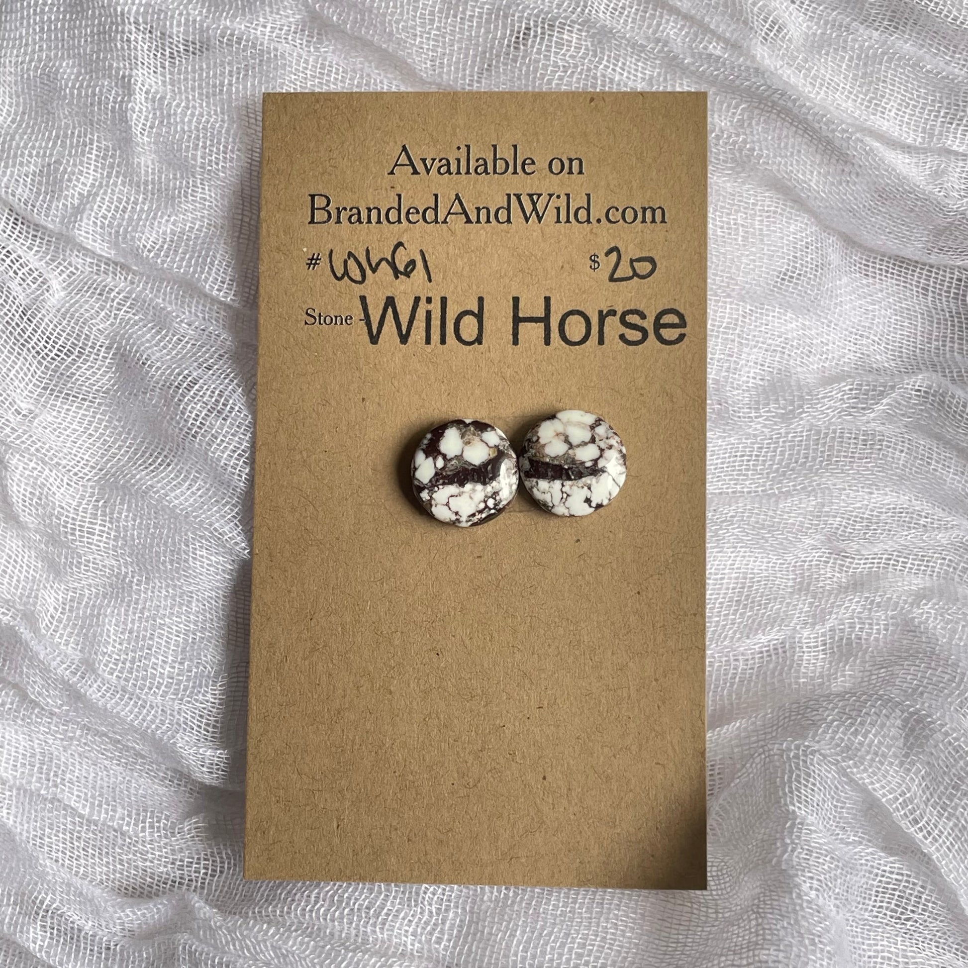 Wild Horse Cabochon - WH61 AE1F6066-5530-47D7-86D5-BAFB43430505 Brandedandwild.com