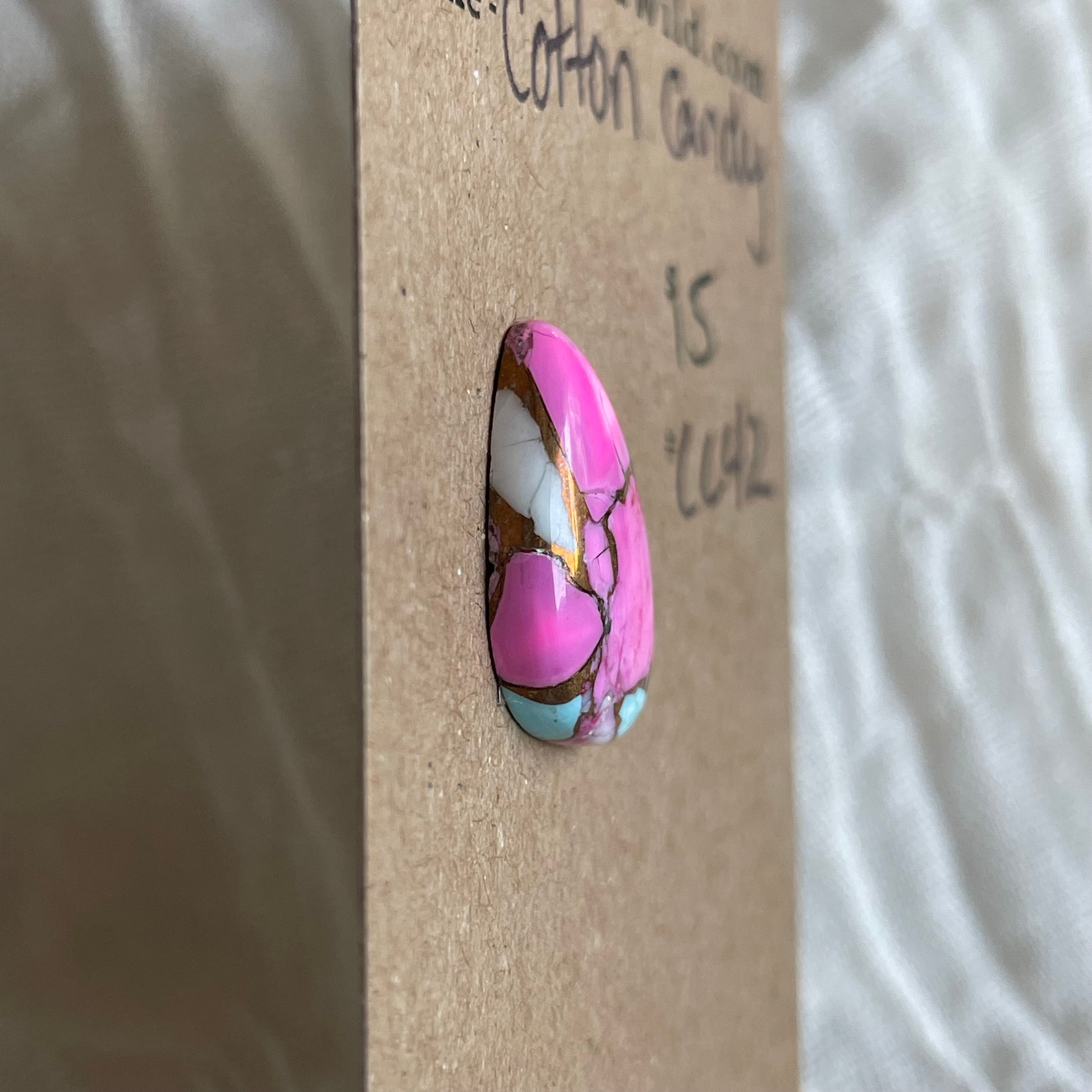 Cotton Candy Cabochon - CC42 AE2E9DB3-414D-4130-BA45-8C0F3548E44D Brandedandwild.com