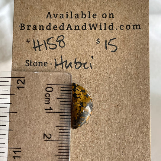 Hubei Turquoise Cabochon - H158 AE30753E-FABB-4A67-8898-CF48ED752FE1 Brandedandwild.com