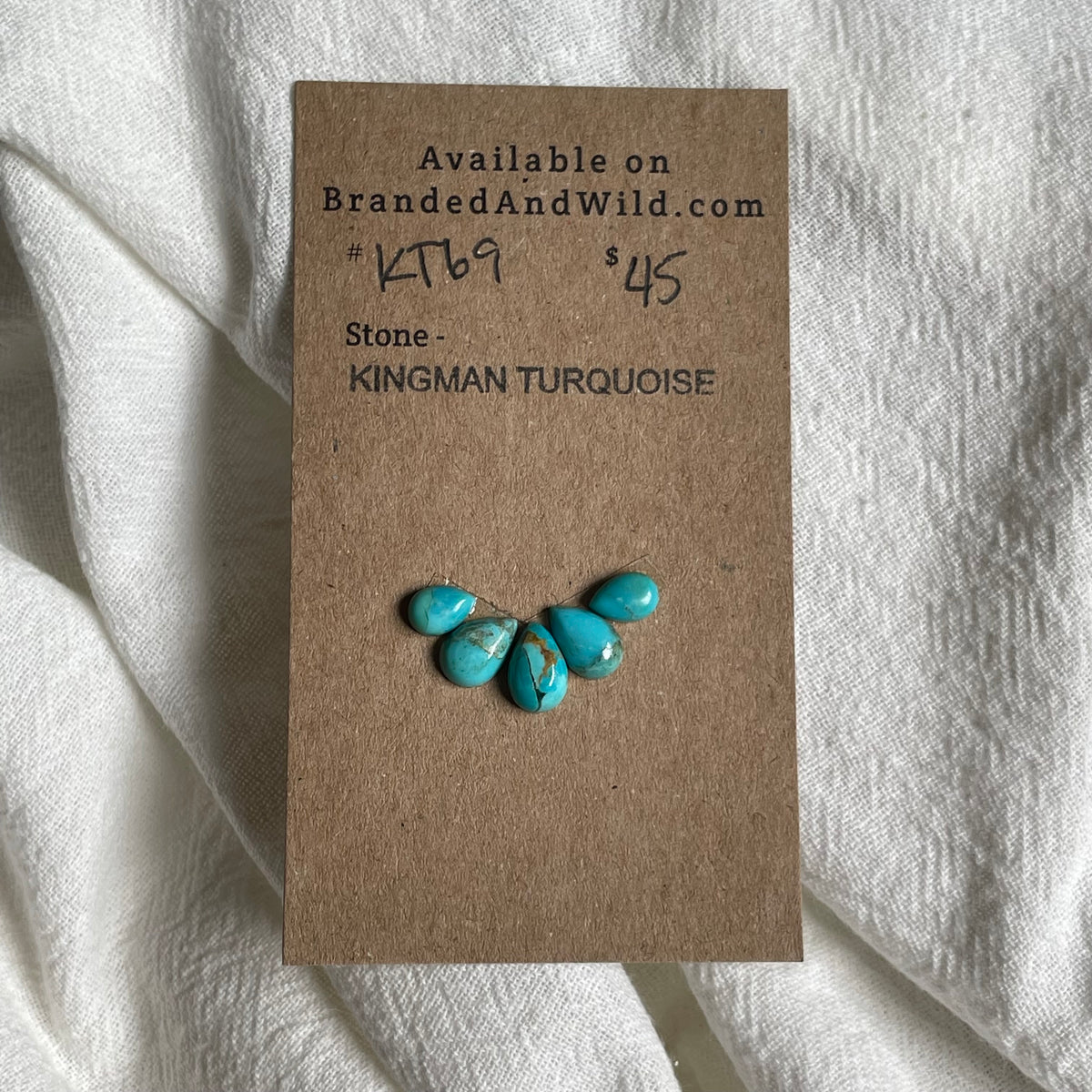 Kingman Turquoise Cabochon - KT69
