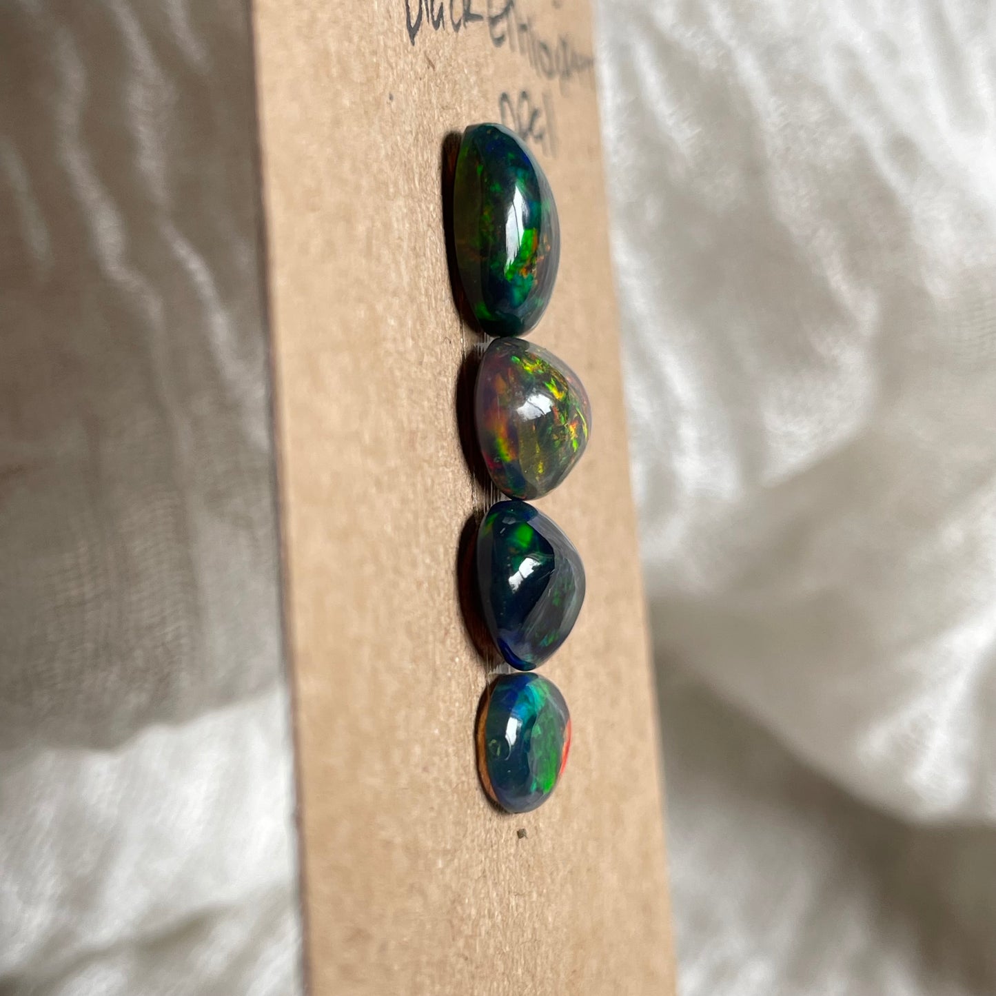 Black Opal - Cabochon - B06 AE48BF45-4F3F-4109-80C3-69065B7FFBE5 Brandedandwild.com