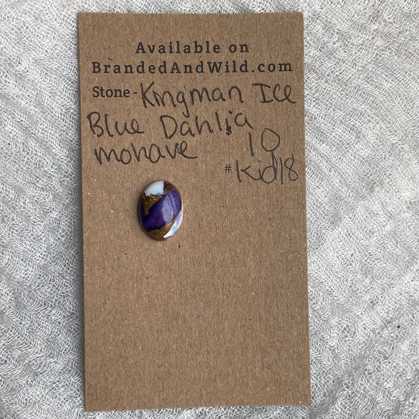 Kingman Ice Blue Dahlia Mohave - KID18