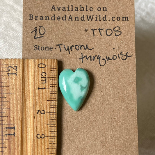 Tyrone Turquoise Cabochon - TT08 AE70E6F4-AD8E-4661-AE5E-EC9F9DA74230 Brandedandwild.com