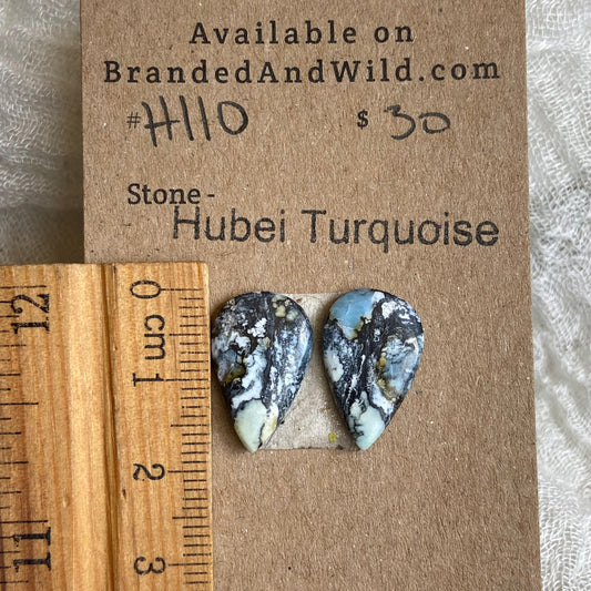 Hubei Turquoise Cabochon - H110 AE82D148-3CE3-4368-B7E6-F059C86D242E Brandedandwild.com
