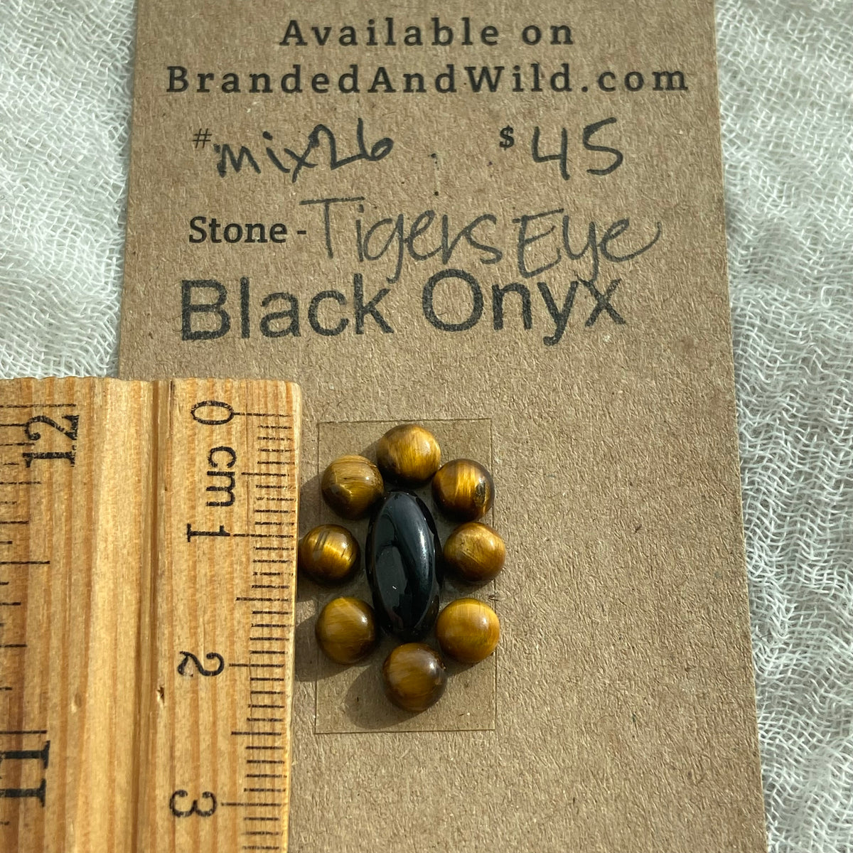 Tiger’s Eye / Black Onyx - MIX26